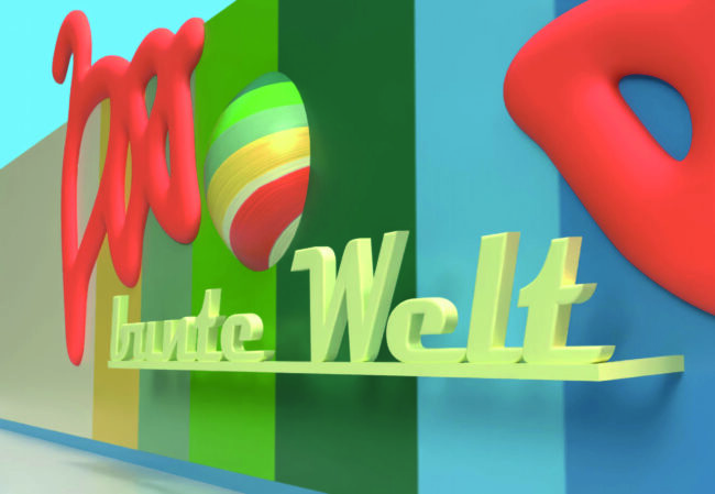 kunst am bau: kita bunte welt, eisenberg